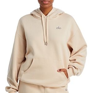 Alo Yoga Accolade Hoodie • Macadamia • XS